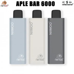 Niimoo Aple Bar 6000puffs Plus Mesh Coil Disponibel Vaporizer