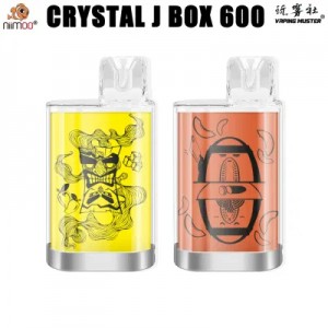 Niimoo China Borong Custom Disposable Vape Pen Crystal Mesh 600 Nicotine Free