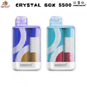 Niimoo E-Cigarette Classic Shape Crystal Box 5500 Puffs Vaporisateur à usage unique