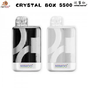 Niimoo E-Cigarette Kotak Kristal Bentuk Klasik 5500 Puffs Pengewap Pakai