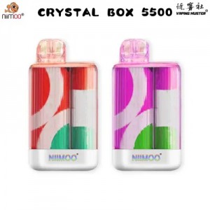 Niimoo E-Rokok Klasik Bentuk Kristal Box 5500 Puffs Disposable Vaporizer