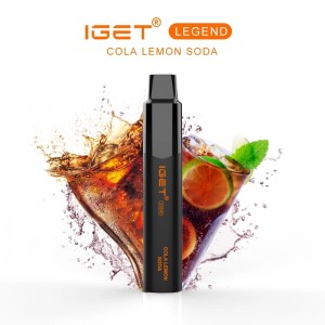 Iget Legend Hurtownia akumulatorów Detal 8 CBD Fume 5% Nikotyna Vape