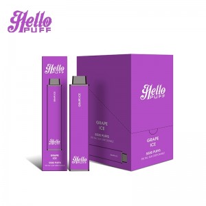 Hello Puff Hot Selling մեկանգամյա օգտագործման էլեկտրոնային ծխախոտի հավաքածու New Product Vape