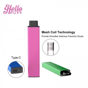 Hello Puff Hot Selling Disposable Electronic Smoking Kit New Product Vape