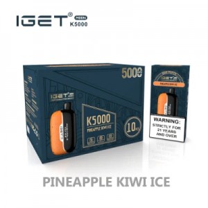 Țigări electronice originale Vape Pen de unică folosință Iget Moom K5000 Vânzare cu ridicata 5000 puf-uri