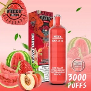 MAXX Original Fizzy 3000puff 20 Flavors Mesh Coil Isọnu Osunwon Itanna Siga Vape Bar