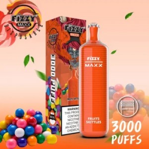 MAXX Originele Fizzy 3000 bladerdeeg 20 Smaken Mesh Coil Wegwerp Groothandel Elektronische Sigaret Vape Bar