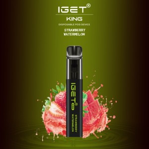 Vape monouso e-liquid IGet King 2600puffs da 8,5 ml