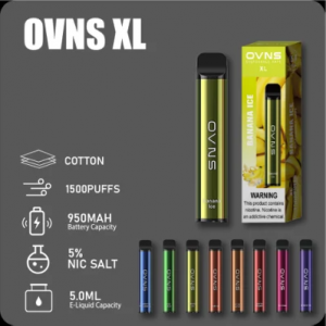 Ovns 1500 Puffs Disposable Pod 5ml Eliquid 950mAh e rokok