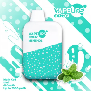 Prefilled E Liquid 15 Flavors Vapeurs Coco 7500 Puff Rechargeable Wholesale E Cigarette