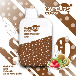 Prefilled E Liquid 15 Flavors Vapeurs Coco 7500 Puff Rechargeable E Cigarette
