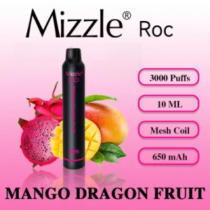 Mizzle 10ml 3000puffs Ricaricabile Frutta Aromi Esmoke Vape