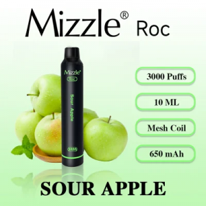 Mizzle 10ml 3000puffs Perisa Buah-buahan Esmoke vape yang boleh dicas semula