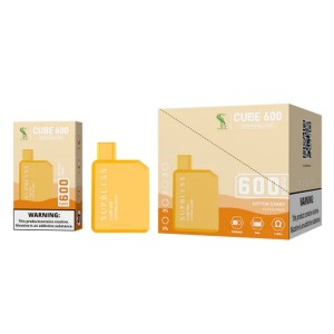 Supbliss Cube 600puffs Disposable Vape Pod Device TPD Lag luam wholesale Nqe