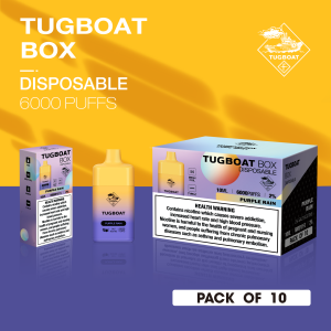 TUGBOAT Box Mesh Coil Type-C laadimise hulgimüük E-sigaret
