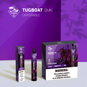 TUGBOAT SMK নিষ্পত্তিযোগ্য Vape পাইকারি ডুয়াল উল্লম্ব কুণ্ডলী