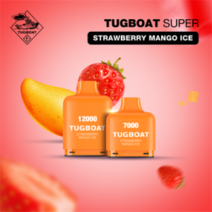 Tugboat super 12000 Puffs 7000 puffs Vape with 14ml 80ml 5% Nicotine Salt Disposable Device