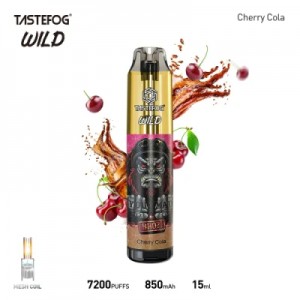 Tastefog Wild 7200 Puffs 2% bir martalik vape ulgurji elektron sigaret