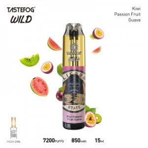 Tastefog Wild 7200 Puffs 2% Disposable Vape Grosir Rokok Elektronik