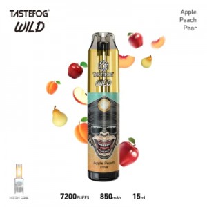 Tastefog Wild 7200 Puffs 2% Disposable Vape Wholesale Sikaleti Faaeletonika