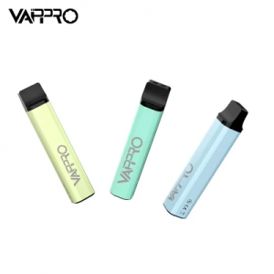 კარგი ხარისხის საბითუმო ერთჯერადი Vape Pen 5% Nic Electronic Cigarette Vappro 1500 puffs