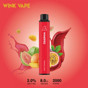 wink Най-продавана Vape Pen Factory Електронна цигара за еднократна употреба Vapor 2000 Puff Bar