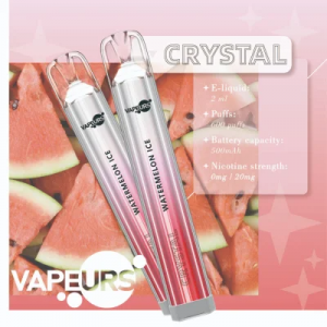 Vapeurs Crystal Tpd Compliance 600 Puffs 20mg Nic Disposable Vape 2ml E Suavai