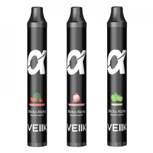 Оптова електронна сигарета Veiik 600 Puffs Micko Alpha Disposable Vape Pen