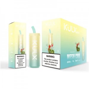 Voltbar KULX 8000 Puffs Disposable Pod Box, Disposable Vape Pen OEM E-Cigarette