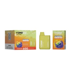 Vome Box Mini 600 puffs kertakäyttöinen vape TPD-sertifikaatilla