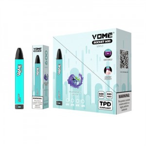 Vome Rocket 600 puffs Airflow Control Disposable Vape Pod Device TPD