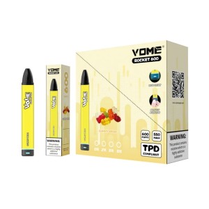 Vome Rocket 600 Airflow Control Disposable Vape Pod Chipangizo TPD Supply