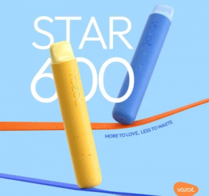 Vozol Star 600 තොග වශයෙන් I Vape නවතම ඉවත දැමිය හැකි Vape Handle E සිගරට් 500mAh Vape Pen 2ml E දියර