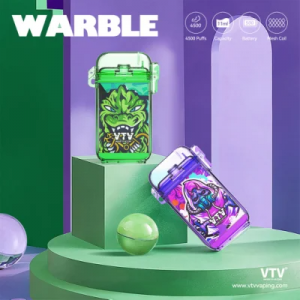 VTV Warble 4500 Puff Bar ኒኮቲን ነፃ ዋፔ ቫፔ ፔን ቫፕስ ጅምላ I Vape 11ml Mesh Coil E ሲጋራ