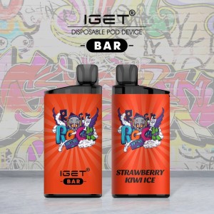 Iget Bar borongan Disposable 3500 Puffs Buah Nikotin Electronic Vape
