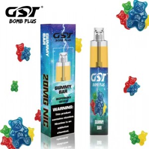 Tukkumyynti Gst Bomb Plus Kertakäyttöinen Vape 2500 Puffs elektroninen savuke