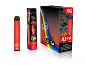 Fume Ultra 2500 Puflar Yeni Toptan Tek Kullanımlık Buharlaştırıcı Pod Popüler Tek Kullanımlık Vape