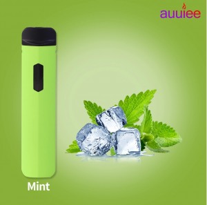 Theko ea Auuiee E-cigs 500mAh E Kholo ea Battery Capacity Electronic Cigarette 2ml Cola Ice Flavour Vape