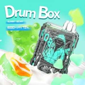 Grosir Vape Drum Box 6000 Puffs Disposable Vape Pen Extra Fume Vape