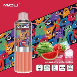 Մեծածախ Vape Juice 9000 Puffs Great Flavors 5% Nico Salt Miou Vape Electronic Cigarette