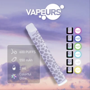 Borong Vapeurs 600 Puffs Disposable Vape 2ml 20mg Nicotine Salt with Bottom Light