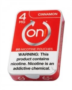 Komeza!Cinnamon 8mg Nicotine Imbaraga za pouches