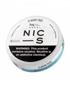 NIC-S WINTERGREEN 3MG nicotinezakjes
