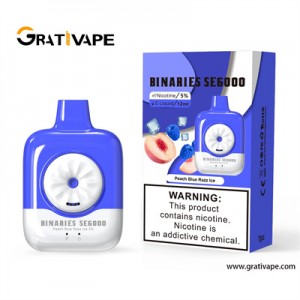 High Quality Disposable Vape Best 6000 Puff 12ml 5% Nicotine Vapes
