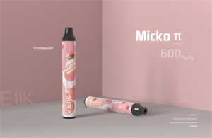 새로 출시되는 Veiik Micko Pie 도매 공장 가격 미니 600 퍼프 일회용 Vape 펜