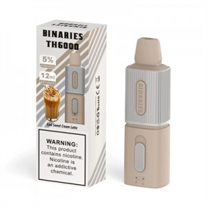 Binaries 30 Flavor Selections Одноразові пристрої для вейпа 6000 затяжок Оптова електронна сигарета