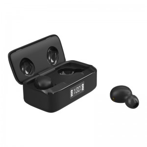 F-XY-10 Mat LED Power Display Wireless Kopfhörer Stereo Surround Sound Sports Waasserdicht Kopfhörer