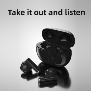 S-S6 tws True Wireless Bluetooth Headphones Smart Noise Cancelling Waterproof In-ear Wireless Earbuds