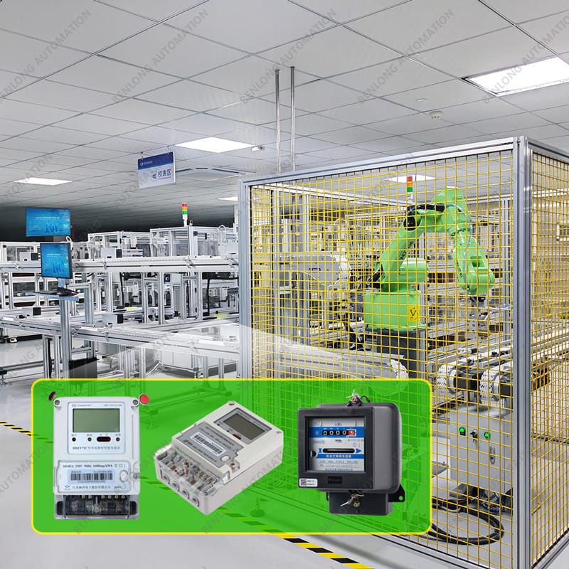 Electric Energy Meter Automatic Assembly and Testing Flexible Production Line