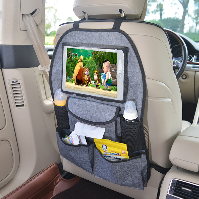 Car Backseat Organizer With Touch Screen Tablet Holder BN-1712